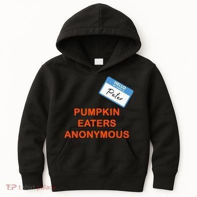 Hello My Name Is Peter Pumpkin Eaters Anonymous Kids Hoodie