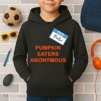 Hello My Name Is Peter Pumpkin Eaters Anonymous Kids Hoodie thumb 2