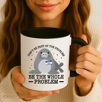 Hello My Name Is Neil Funny Seal Character Gift Coffee Mug thumb 3