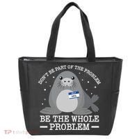 Hello My Name Is Neil Funny Seal Character Gift Tote Bag thumb 0