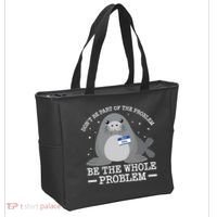 Hello My Name Is Neil Funny Seal Character Gift Tote Bag thumb 2