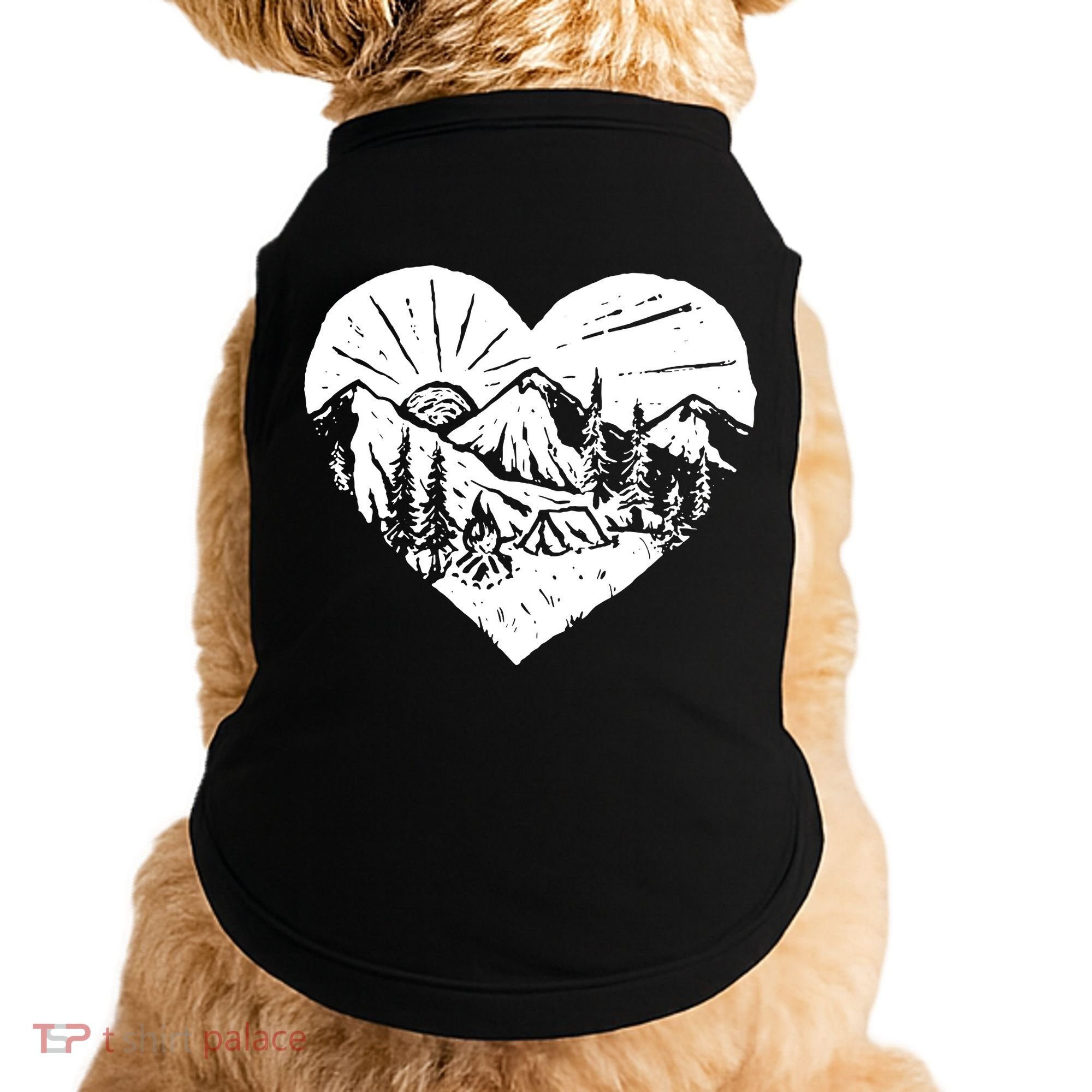 Hiking Mountains Nature Lover Doggie Tank