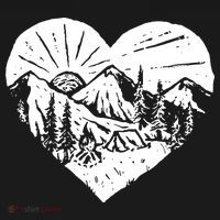 Hiking Mountains Nature Lover USA-Made Doggie Bandana thumb 2