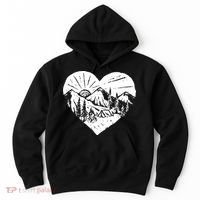 Hiking Mountains Nature Lover Hoodie thumb 0