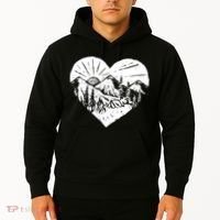 Hiking Mountains Nature Lover Hoodie thumb 2