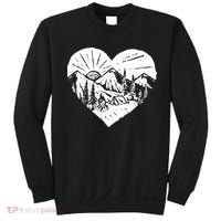 Hiking Mountains Nature Lover Sweatshirt thumb 0