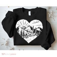 Hiking Mountains Nature Lover Sweatshirt thumb 2