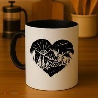 Hiking Mountains Nature Lover Coffee Mug thumb 4