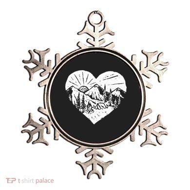 Hiking Mountains Nature Lover Ornament