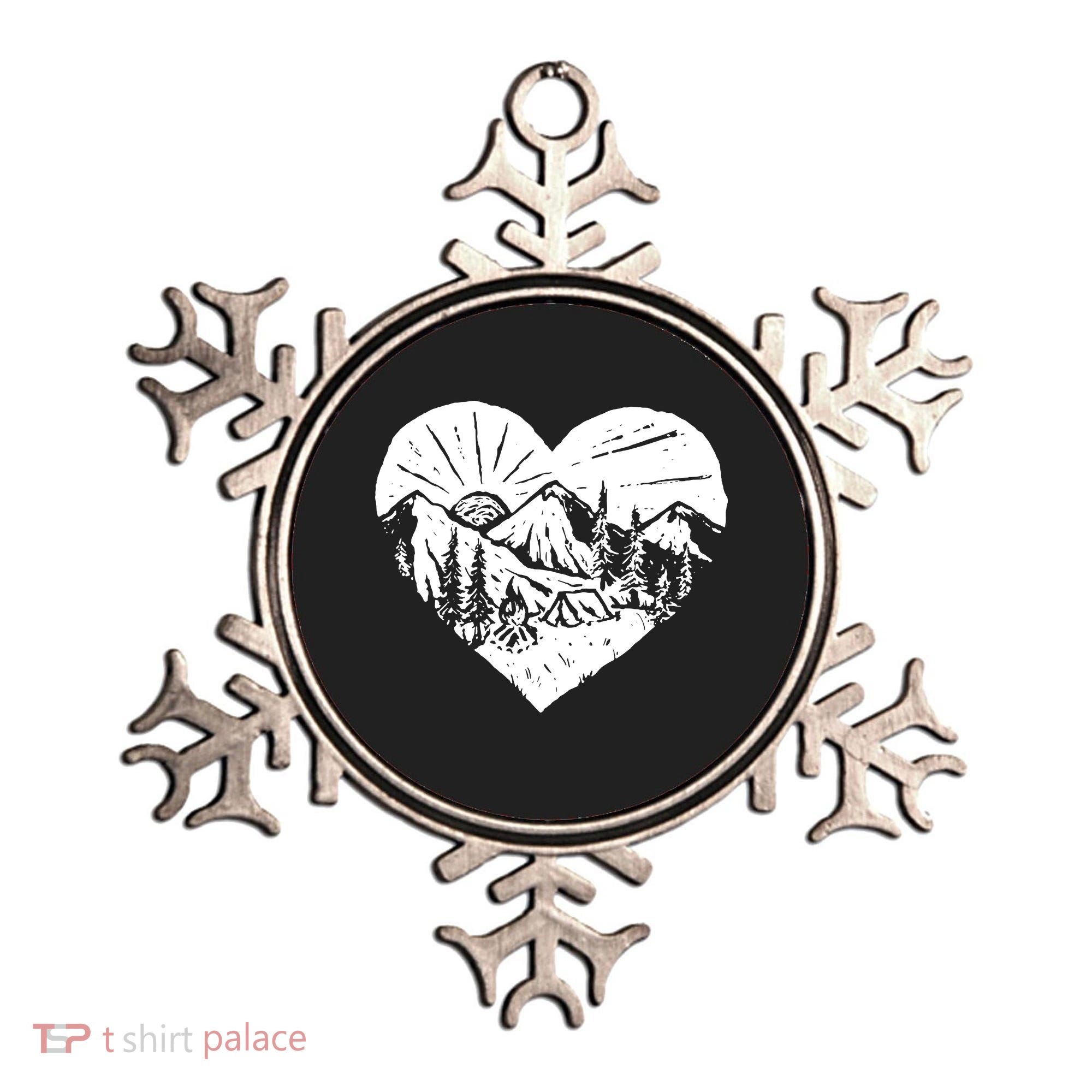 Hiking Mountains Nature Lover Ornament