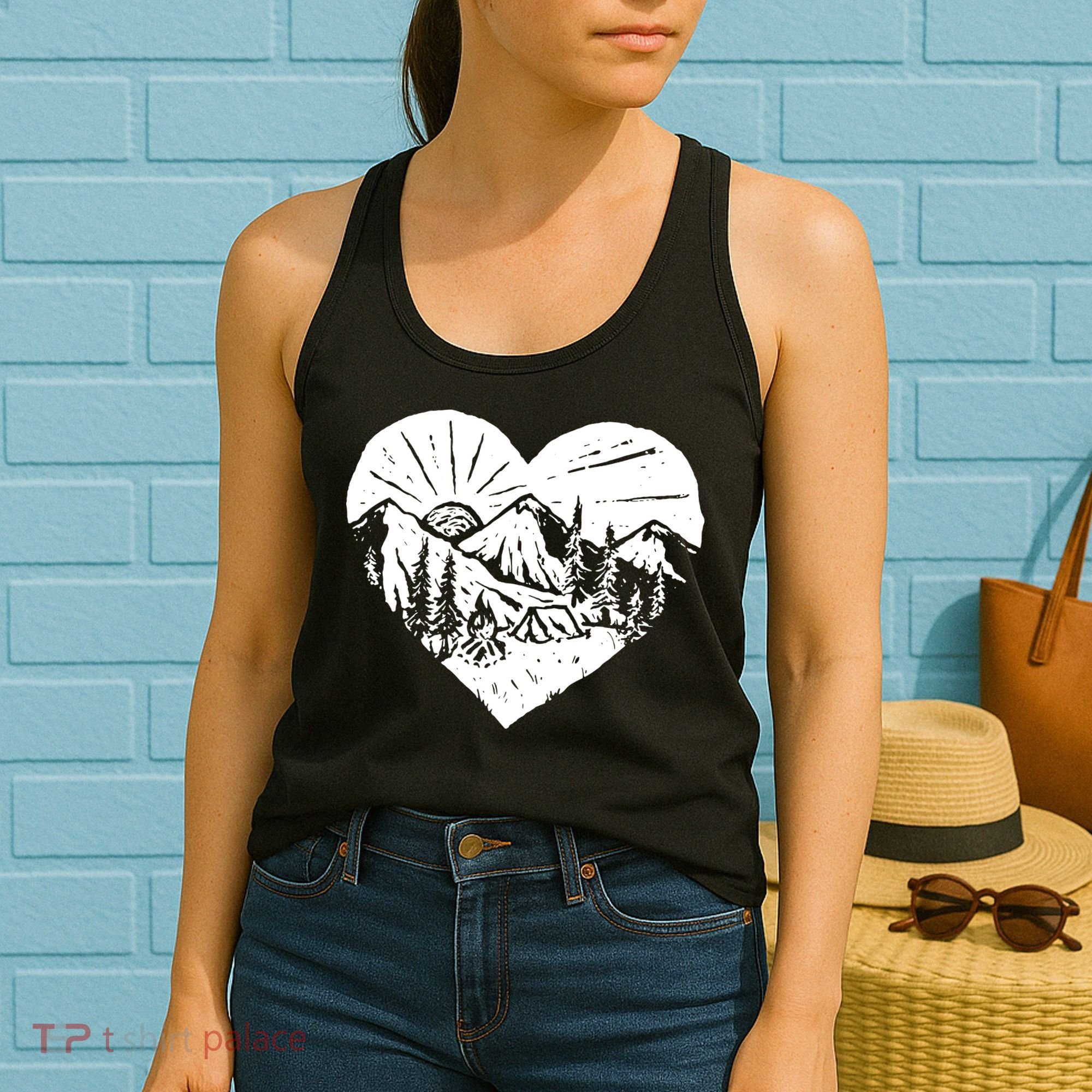 Hiking Mountains Nature Lover Women's Tank Top