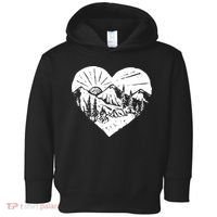 Hiking Mountains Nature Lover Toddler Hoodie thumb 0