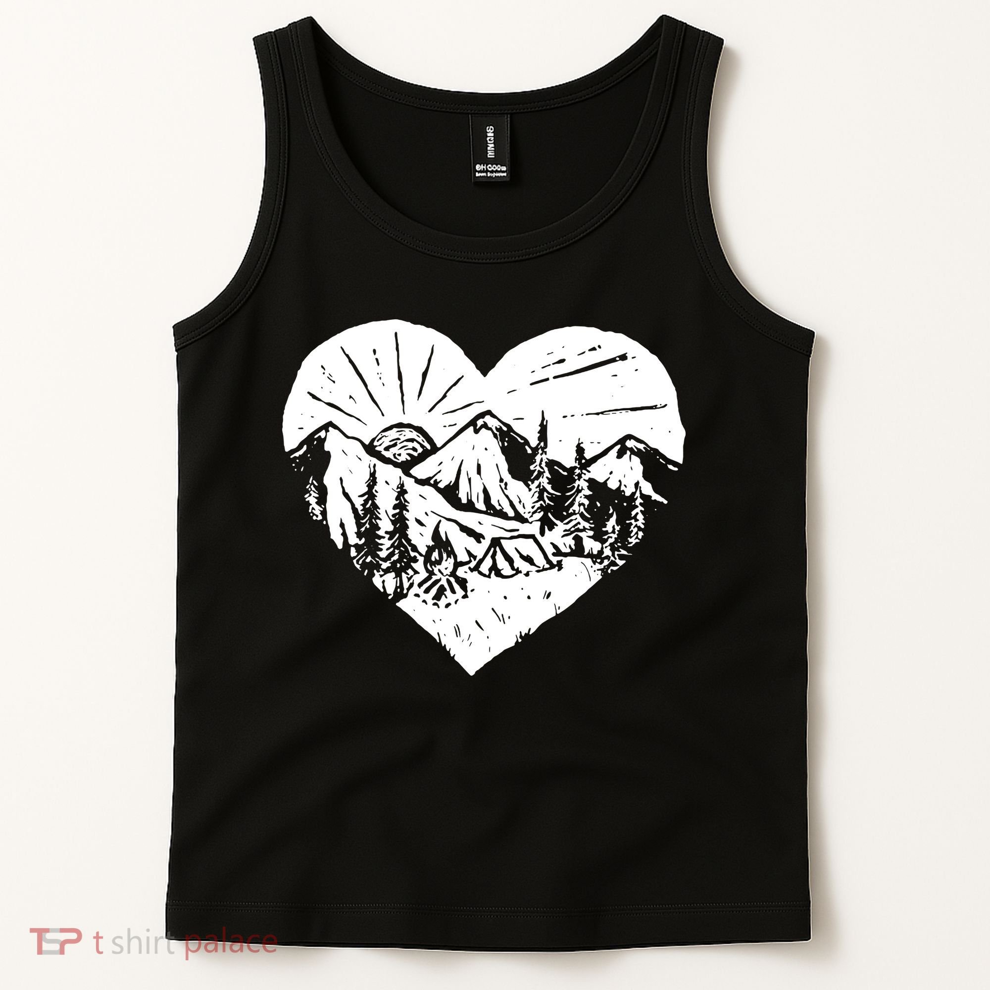 Hiking Mountains Nature Lover Tank Top