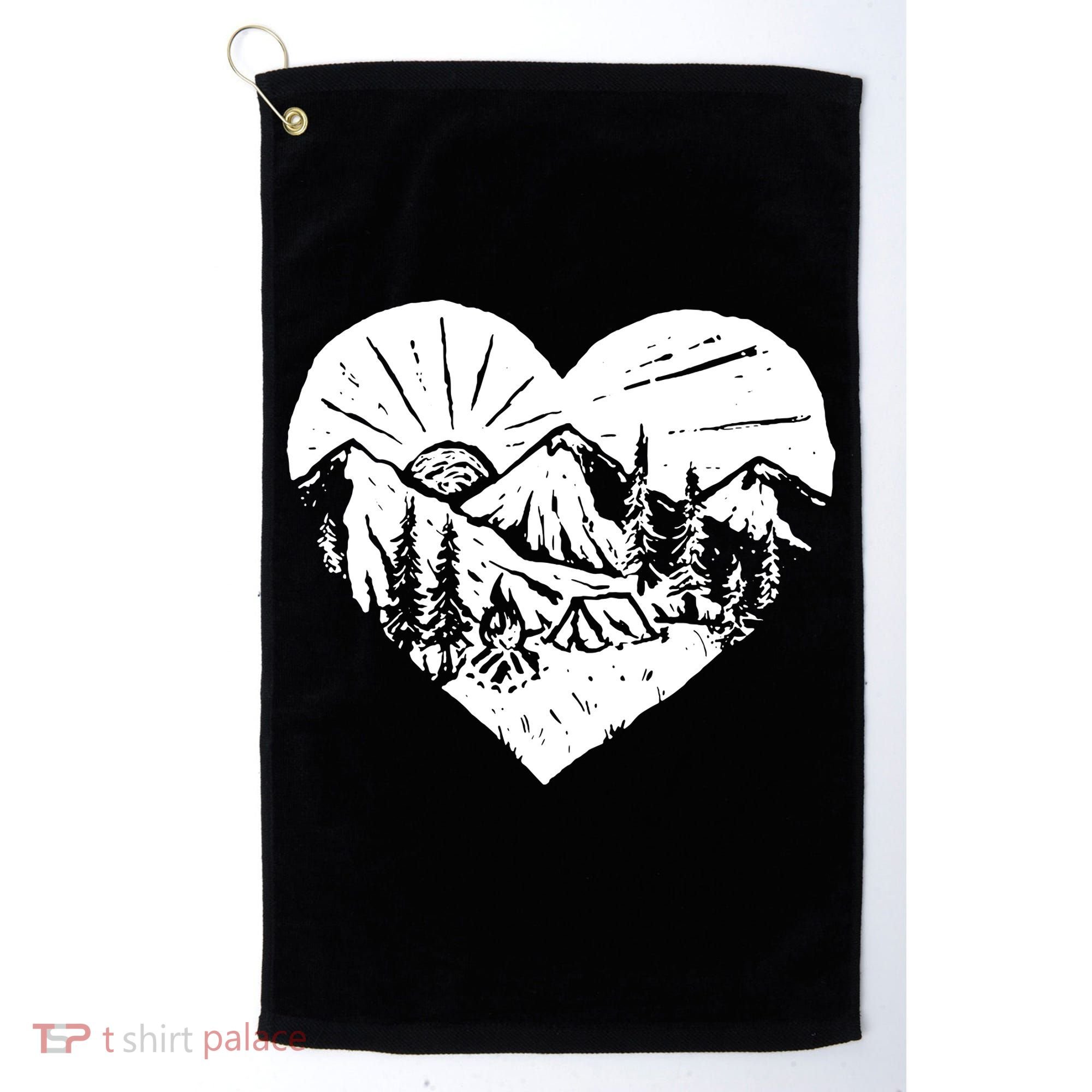 Hiking Mountains Nature Lover Golf Towel