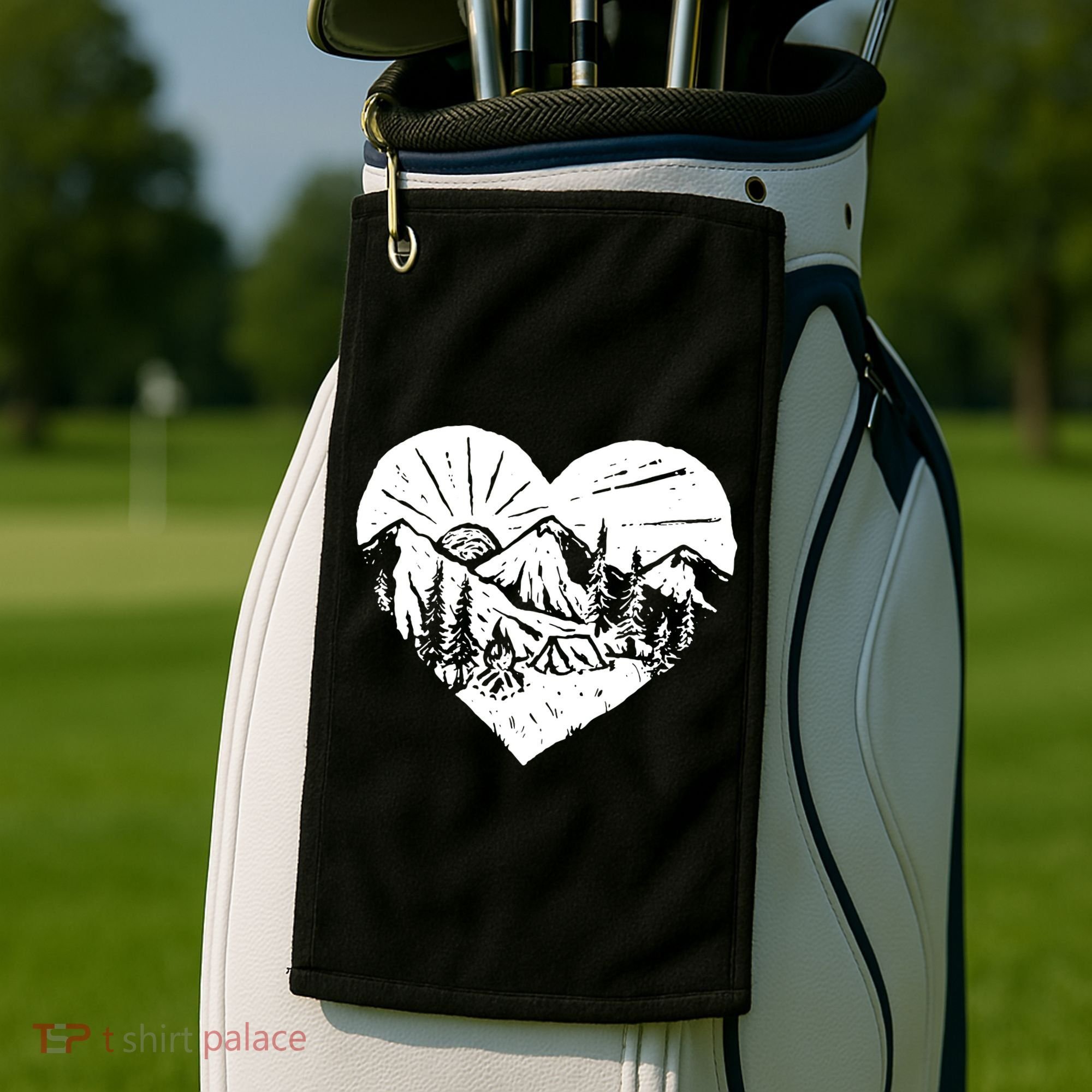 Hiking Mountains Nature Lover Golf Towel