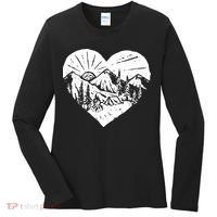 Hiking Mountains Nature Lover Women's Long Sleeve Shirt thumb 0
