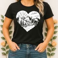 Hiking Mountains Nature Lover Women's T-Shirt thumb 2