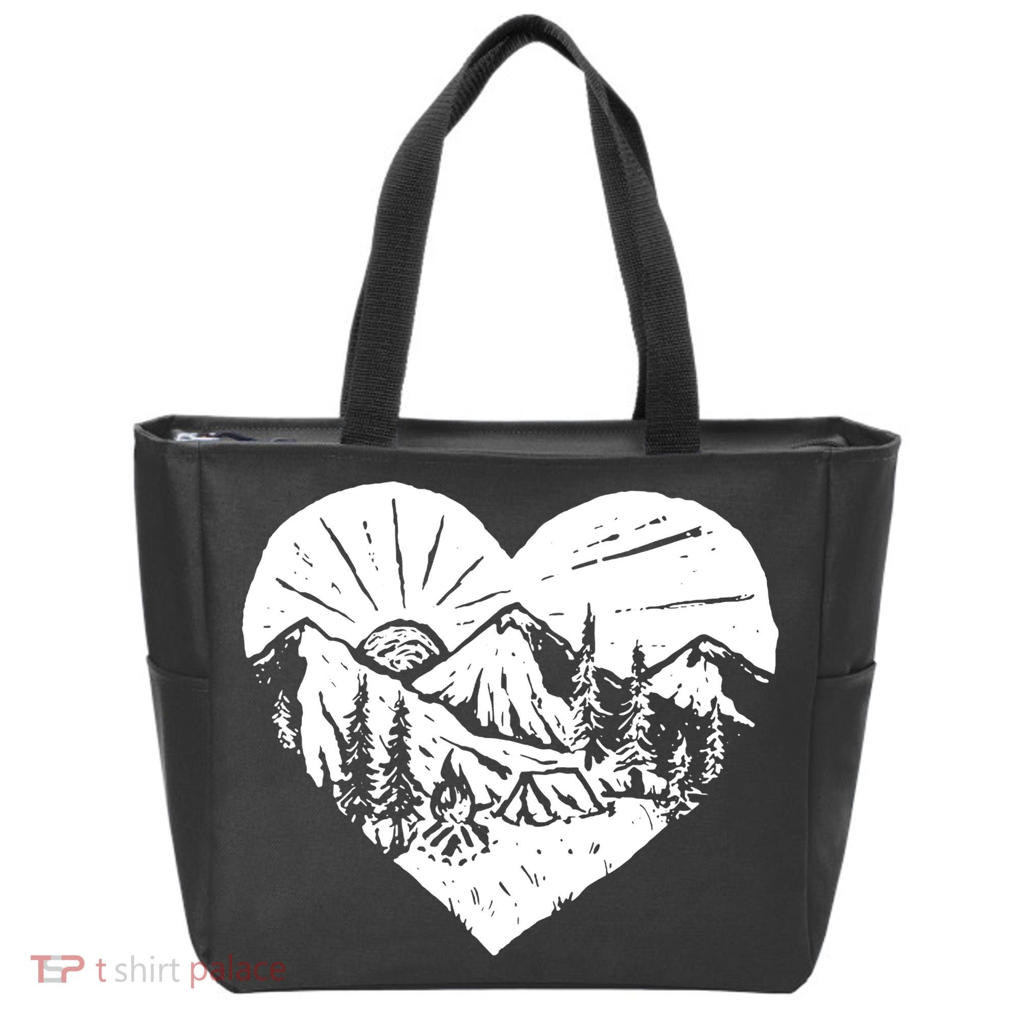 Hiking Mountains Nature Lover Tote Bag