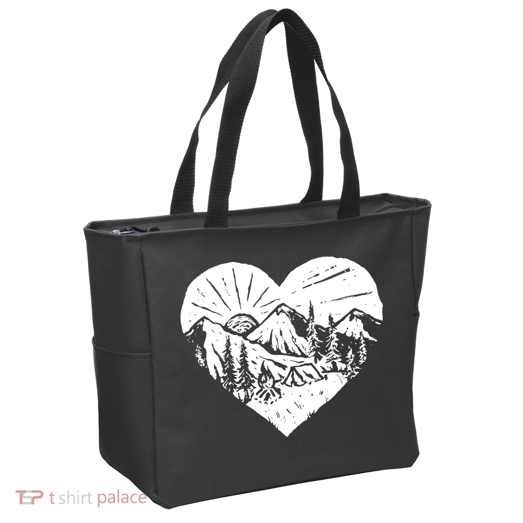 Hiking Mountains Nature Lover Tote Bag