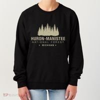 Huron Manis National Forest Michigan Women's Sweatshirt thumb 0