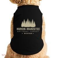 Huron Manis National Forest Michigan Doggie Tank thumb 0