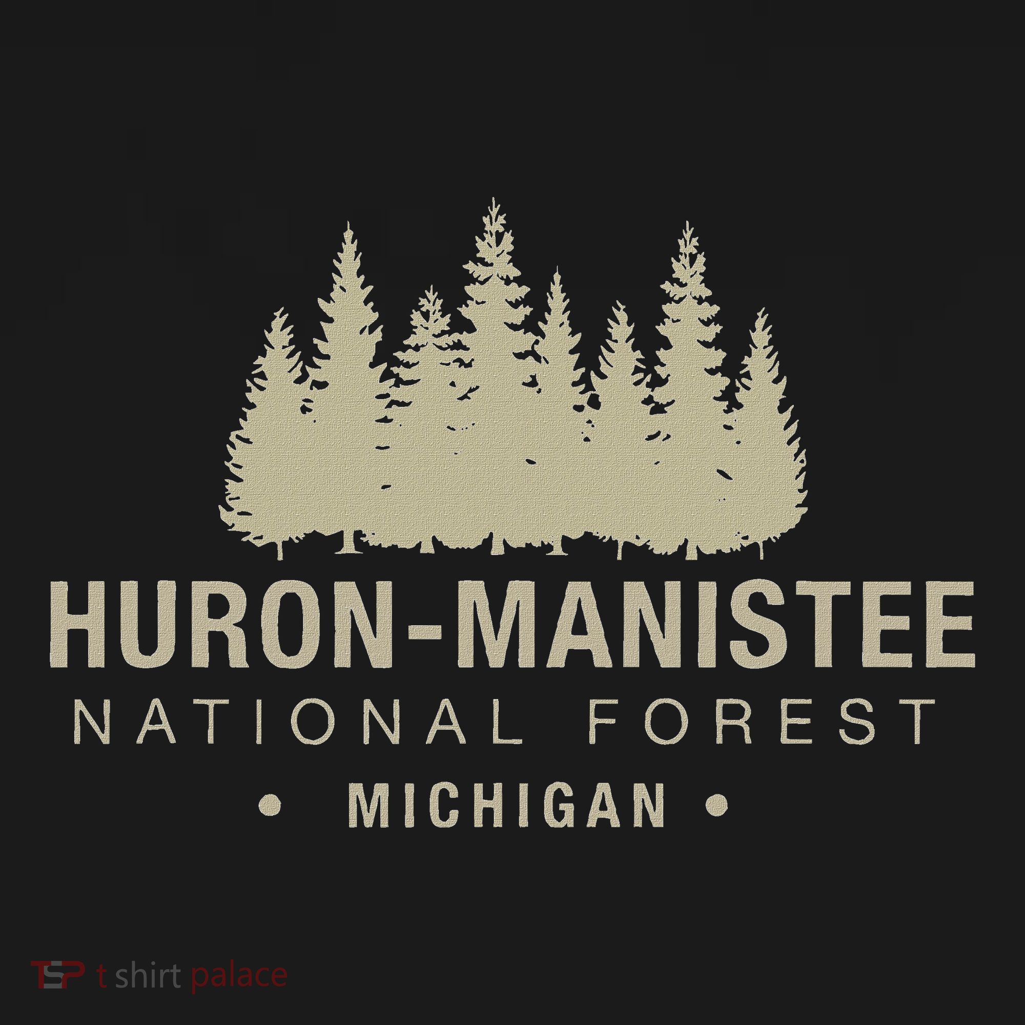 Huron Manis National Forest Michigan Hoodie