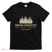 Huron Manis National Forest Michigan T-Shirt thumb 0