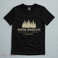 Huron Manis National Forest Michigan T-Shirt thumb 5