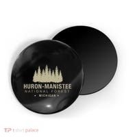Huron Manis National Forest Michigan Magnet thumb 0