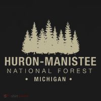 Huron Manis National Forest Michigan Magnet thumb 1