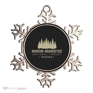 Huron Manis National Forest Michigan Ornament