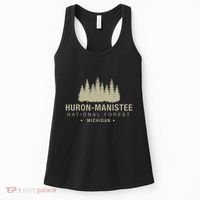 Huron Manis National Forest Michigan Women's Tank Top thumb 0