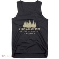 Huron Manis National Forest Michigan Tank Top thumb 0