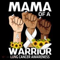 Hand Mama Of A Warrior Lung Cancer Awareness Gift Coffee Mug thumb 5