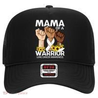 Hand Mama Of A Warrior Lung Cancer Awareness Gift Hat thumb 0