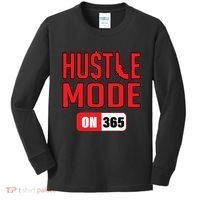 Hustle Mode On 365 Kids Long Sleeve Shirt thumb 0
