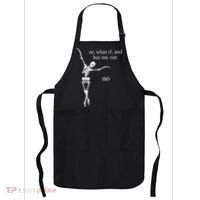 Hear Me Out No Funny Sassy Skeleton Gift Apron thumb 0