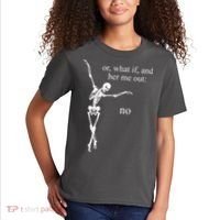 Hear Me Out No Funny Sassy Skeleton Gift Kids T-Shirt thumb 2