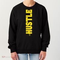 HUSTLE MODE ON , HARD Motivational Saying Women's Sweatshirt thumb 0