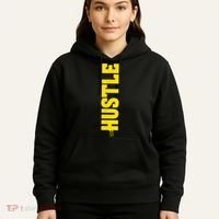 HUSTLE MODE ON , HARD Motivational Saying Hoodie thumb 5
