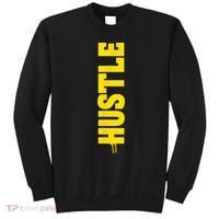 HUSTLE MODE ON , HARD Motivational Saying Sweatshirt thumb 0