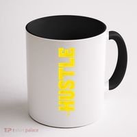 HUSTLE MODE ON , HARD Motivational Saying Coffee Mug thumb 1