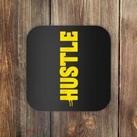 HUSTLE MODE ON , HARD Motivational Saying Coaster thumb 0