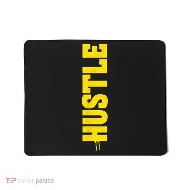 HUSTLE MODE ON , HARD Motivational Saying Mousepad