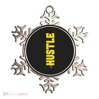 HUSTLE MODE ON , HARD Motivational Saying Ornament thumb 0