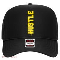 HUSTLE MODE ON , HARD Motivational Saying Hat thumb 0