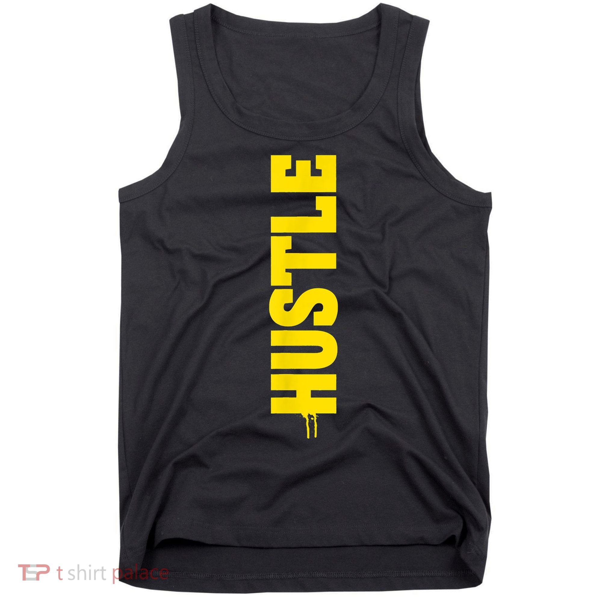 HUSTLE MODE ON , HARD Motivational Saying Tank Top
