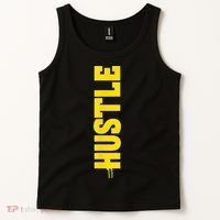 HUSTLE MODE ON , HARD Motivational Saying Tank Top thumb 2
