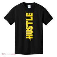 HUSTLE MODE ON , HARD Motivational Saying Kids T-Shirt thumb 0