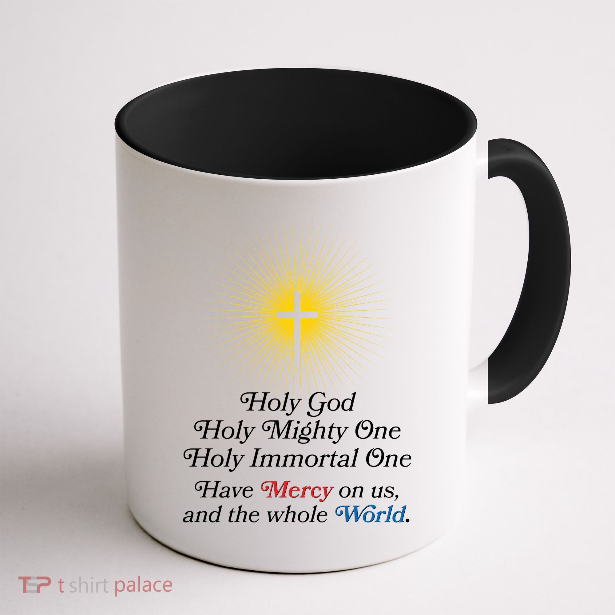 Holy Mighty One Catholic Christian Prayer Coffee Mug